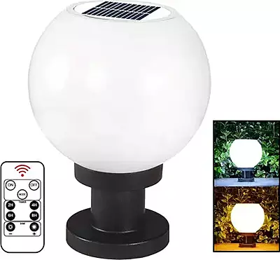 Globe bollard Solar Light Globe bollard Solar Light