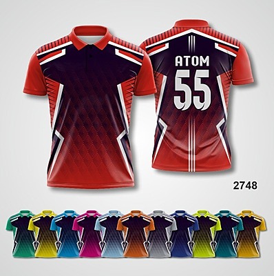 Cricket Jersey for Men | Half Sleeve Sports Polo T-Shirt | Indian Cricket Team Style Cricket Jersey for Men | Half Sleeve Sports Polo T-Shirt | Indian Cricket Team Style