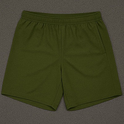 Men's Regular Fit Polyester Blend Shorts, Casual Half Track Pants, Solid Design Gym Shorts with Zip Pocket, Comfortable Summer Wear Men's Regular Fit Polyester Blend Shorts, Casual Half Track Pants, Solid Design Gym Shorts with Zip Pocket, Comfortable Summer Wear