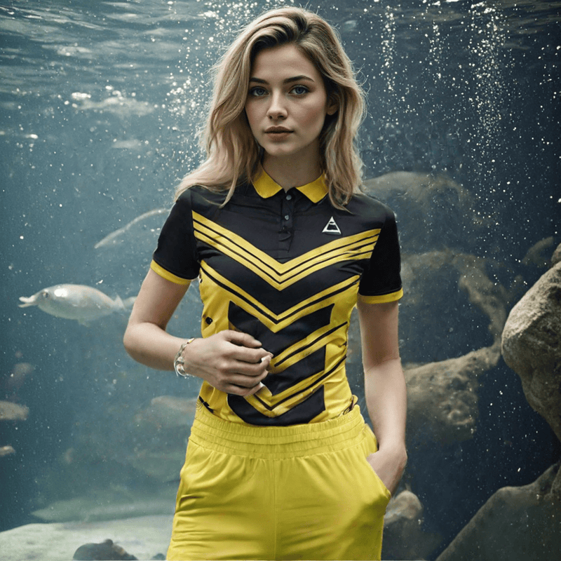 Unisex Adult Sports T-Shirt – Collar Neck, Printed Design, Breathable Activewear for Men & Women
