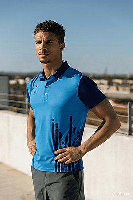Lookswala Unisex Cricket Sportswear T-Shirt – Collared Neck, Polyester, Half Sleeves Lookswala Unisex Cricket Sportswear T-Shirt – Collared Neck, Polyester, Half Sleeves