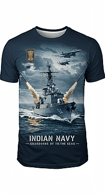 Indian Navy Guardians of the Sea T-Shirt – Honor the Maritime Warriors